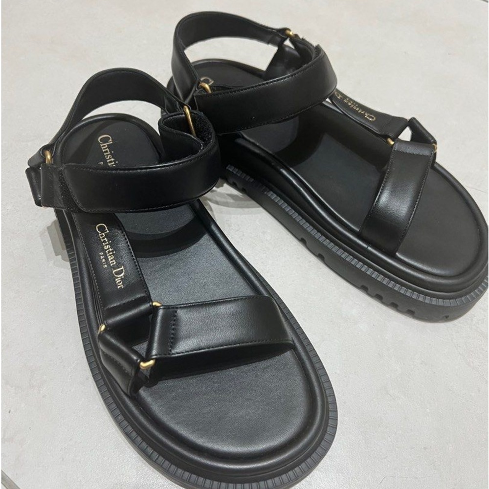 Christian Dior d-wave sandals